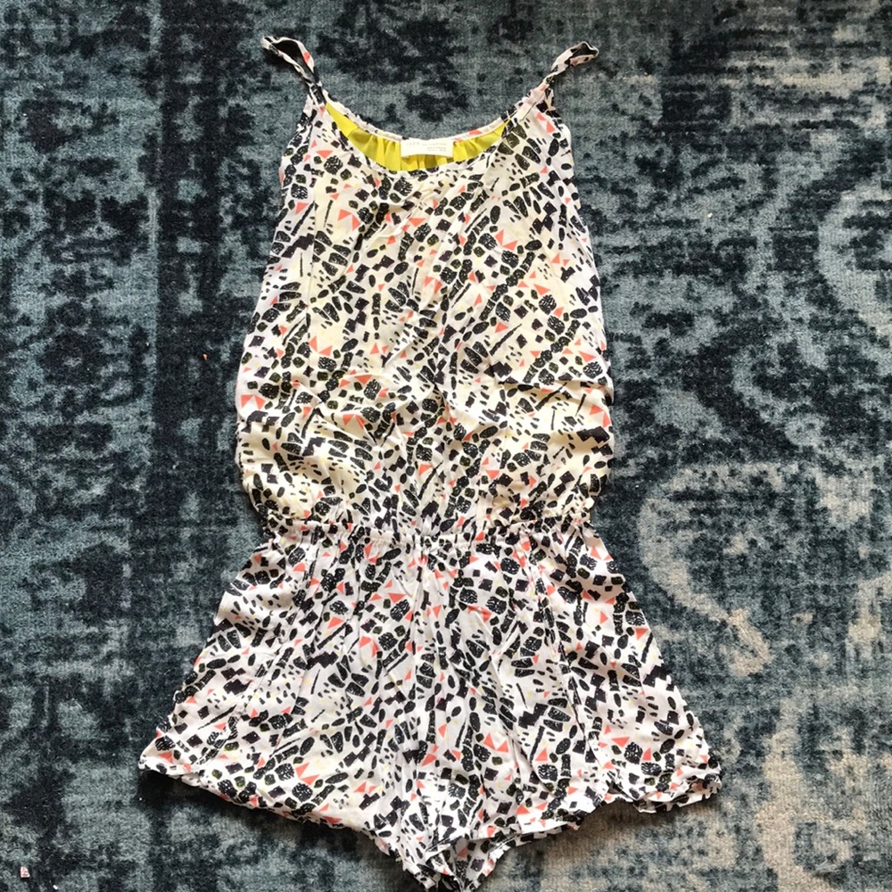 Zara Sheer Back Romper